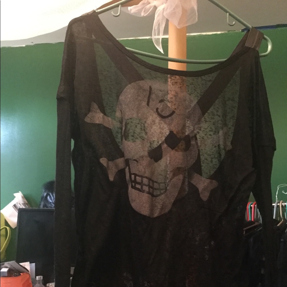 Lucky 13 Mesh Top
